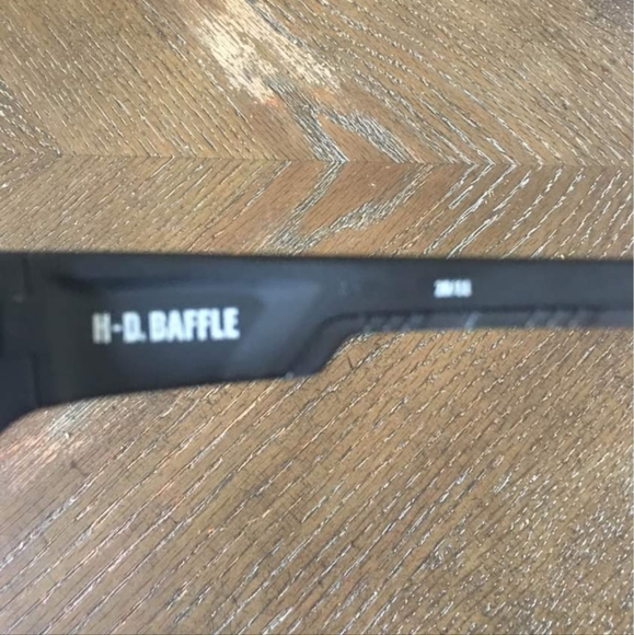 COPY - Harley davidson men's baffle sunglasses, clear lenses & Matte black fram… - Picture 5 of 5